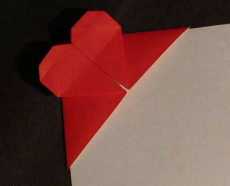 Оригами схема закладки для книг (2 варианта)