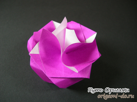 Оригами коробочка «Секрет Виктории»