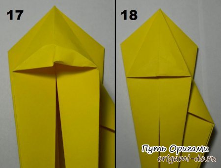 Оригами схема – паук