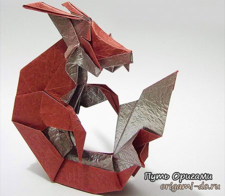 Оригами козерог от Kade Chan